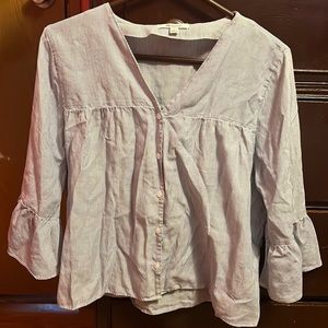 Madewell striped blouse